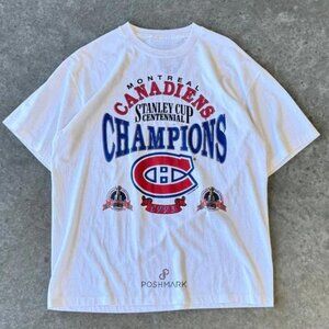 93' Montreal Canadiens Stanely Cup shirt sweatshirt retro vtg